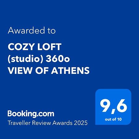 Cozy Loft 360O View Of Athens Apartman Kültér fotó