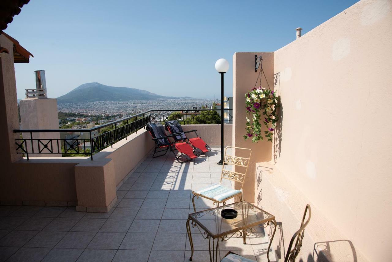 Cozy Loft 360O View Of Athens Apartman Kültér fotó